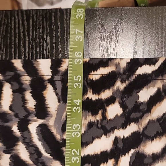 WHBM ANIMAL PRINT 3/4 CINCH SLEEVE SHIFT DRESS, SZ SMALL - Picture 12 of 12